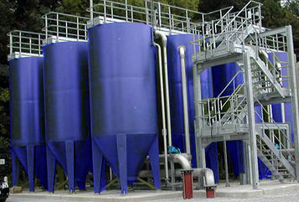 Active sand filter 